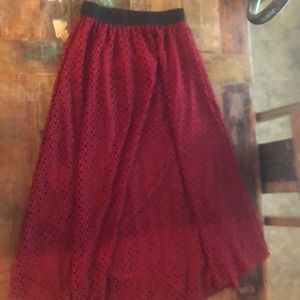 Lularoe Lucy skirt size medium